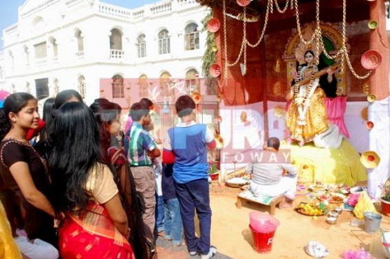 Tripura celebrates Saraswati Puja 